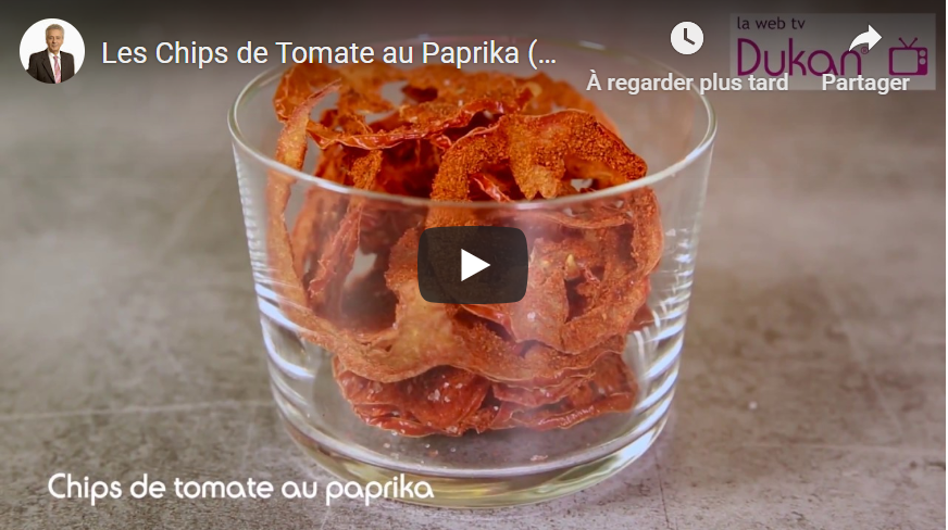 Read more about the article Chips de tomate au paprika