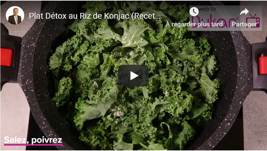 Lire la suite à propos de l’article Plat Détox au Riz de Konjac (Recette Dukan)