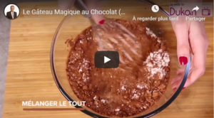 Lire la suite à propos de l’article Gateau magique au chocolat