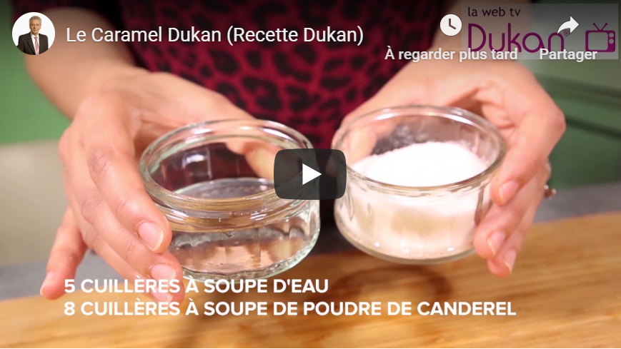 Lire la suite à propos de l’article Caramel Dukan