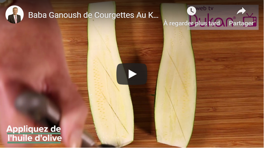 Read more about the article Baba Ganoush de Courgettes Au Konjac (Recette Dukan)