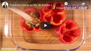 Read more about the article Poivrons Farcis au Riz de Konjac (Recette Dukan)