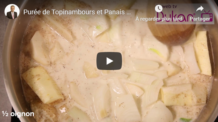 Lire la suite à propos de l’article Purée de Topinambours et Panais (Recette Dukan)