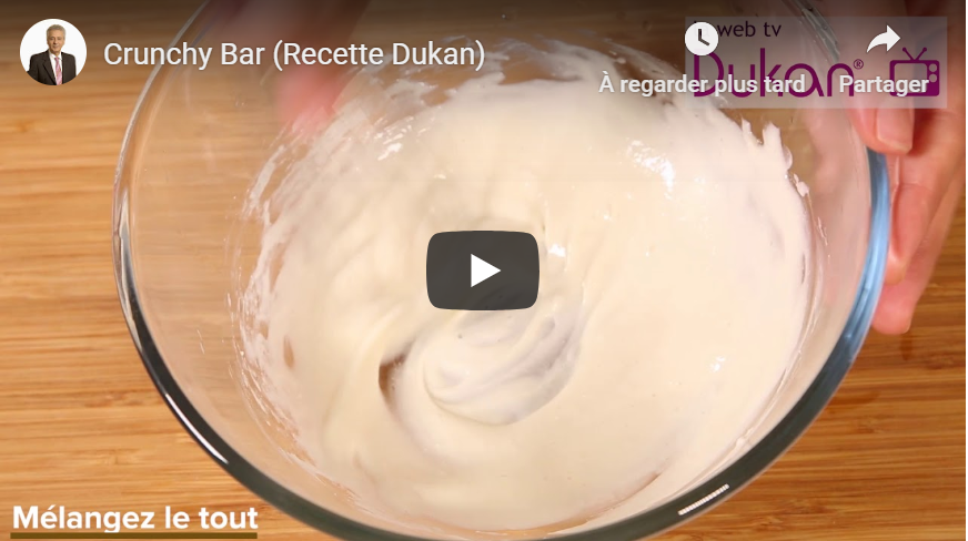 Read more about the article Crunchy Bar (Recette Dukan)