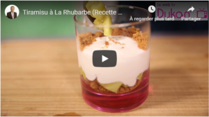 Read more about the article Tiramisu à La Rhubarbe (Recette Dukan)