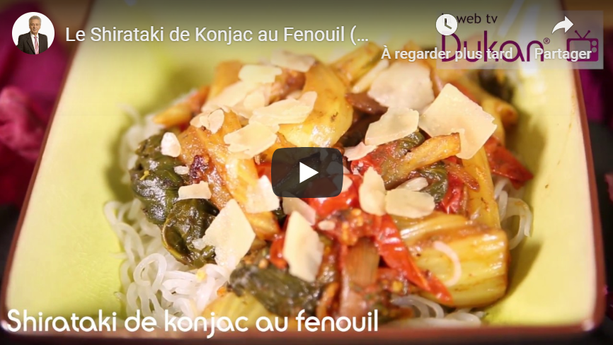 You are currently viewing Shirataki de konjac au fenouil