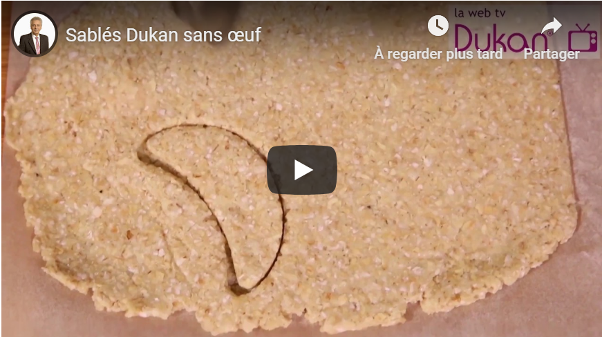 Read more about the article Sablés Dukan sans œuf