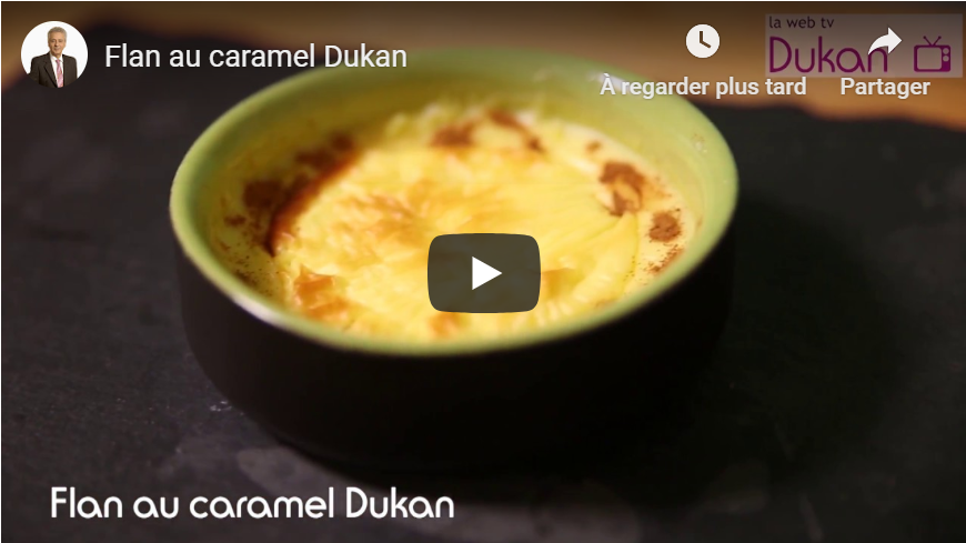 Read more about the article Flan au caramel Dukan