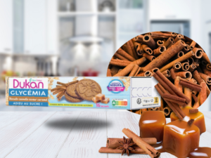 Biscotti Glycémia cannella e caramello 132g – 4×4 biscotti – NUOVA RICETTA – NUOVO FORMATO