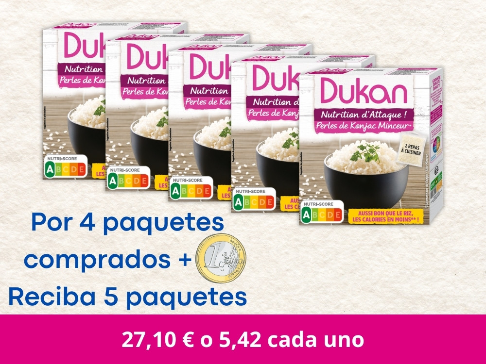 4 perlas konjac adelgazantes-secas 100gr + 1 € = 5 Recibido