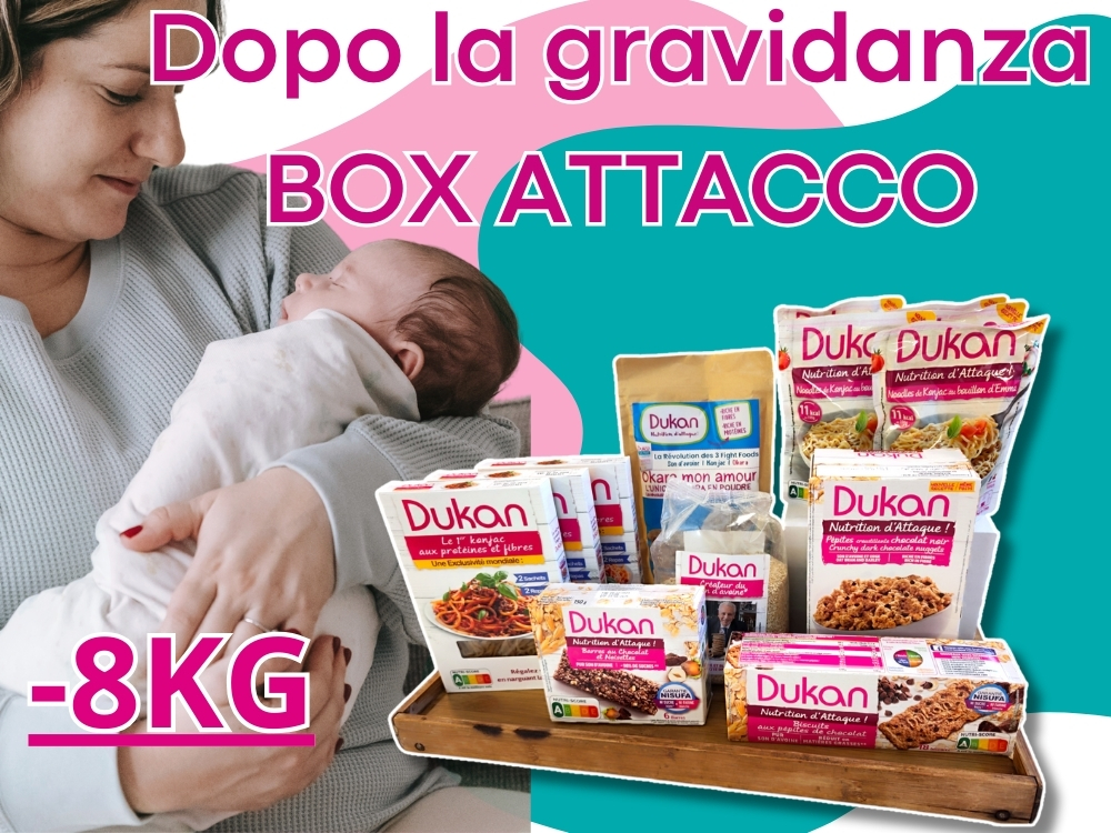 DOPO LA GRAVIDANZA – Box Attacco -8kg